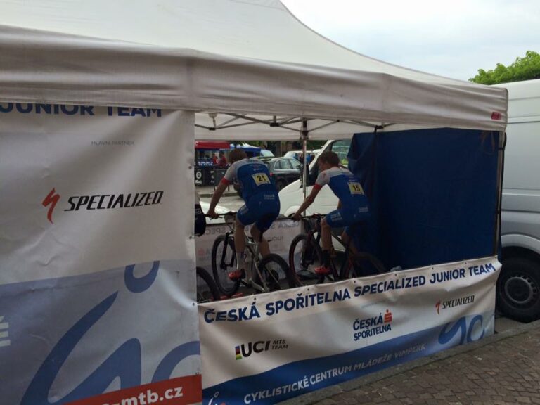 Tým České spořitelny Specialized junior úspěšně reprezentoval
