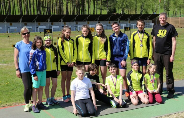 Tři krajští přeborníci v biatlonu