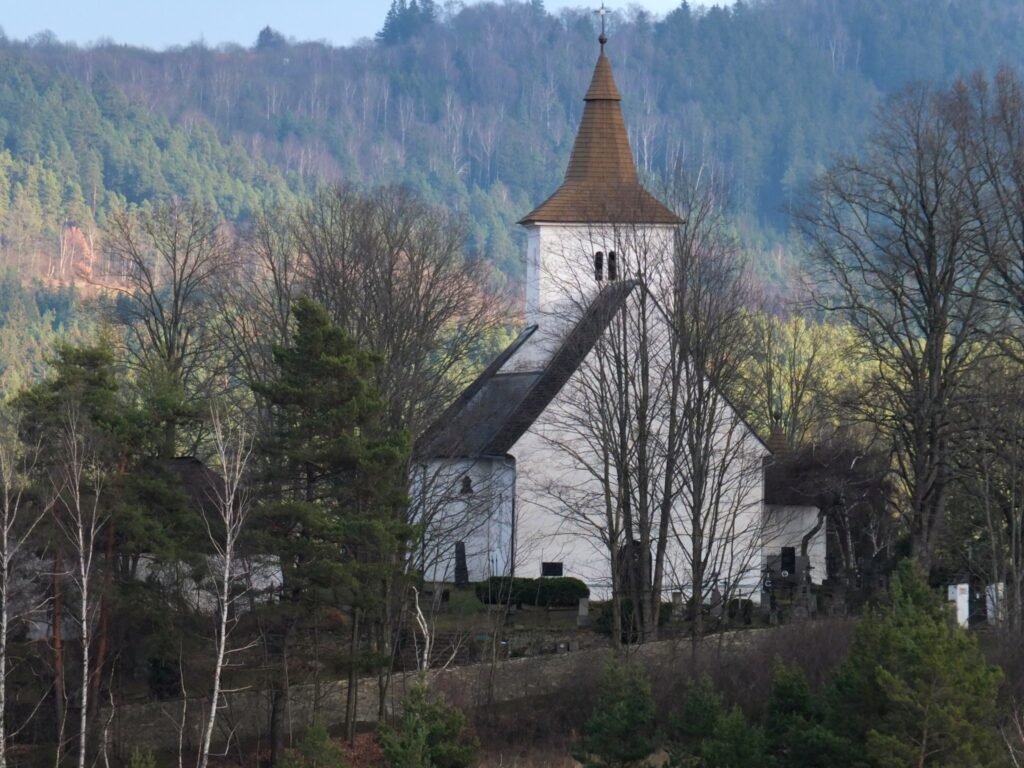 Kašperk a Mouřenec v zimě