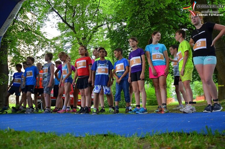 Olympijský běh ve Vimperku