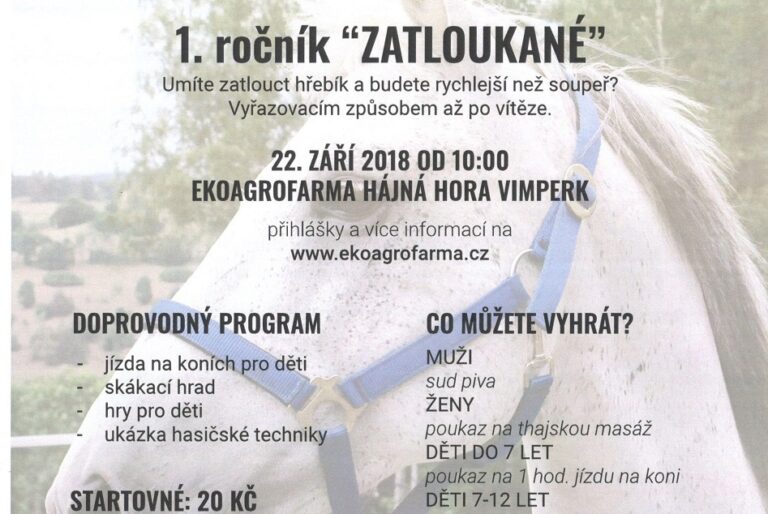 Akce pro rodiny s dětmi „Zatloukaná“