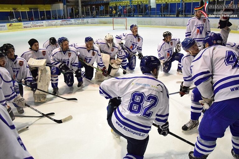 HC Vimperk zvítězili v derby 4:3