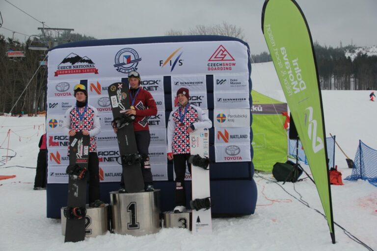 Úspěch vimperských snowboardcrossařů