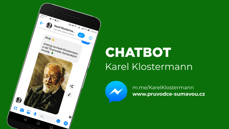 Karel Klostermann v nové turistické aplikaci
