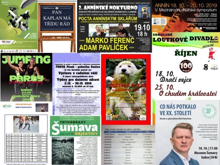 VÍKENDOVKY / 18.-20. října