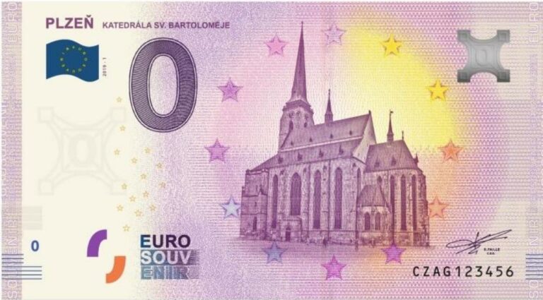 Plzeň má svou ‚sametovou‘ bankovku
