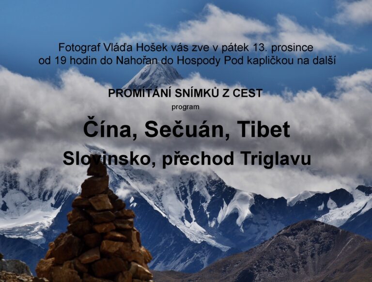 Promítání Čína, Sečuán a Tibet
