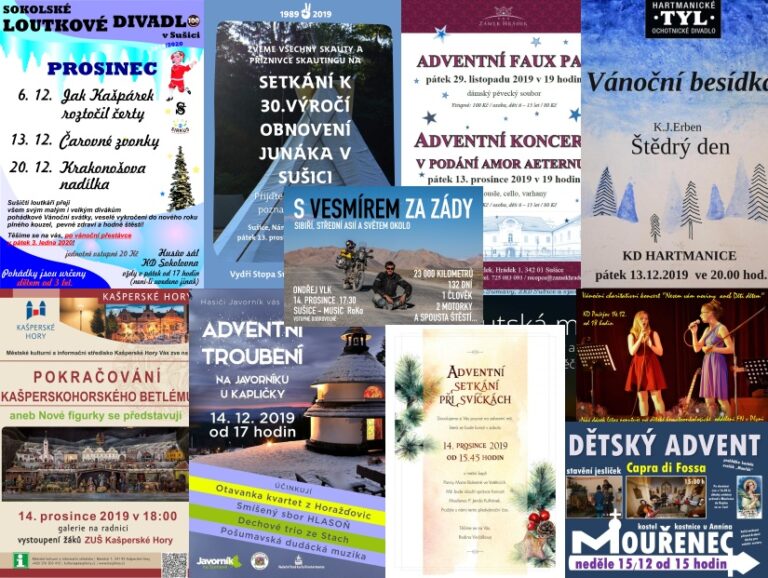 VÍKENDOVKY 20.-22.12 / zlatá neděle