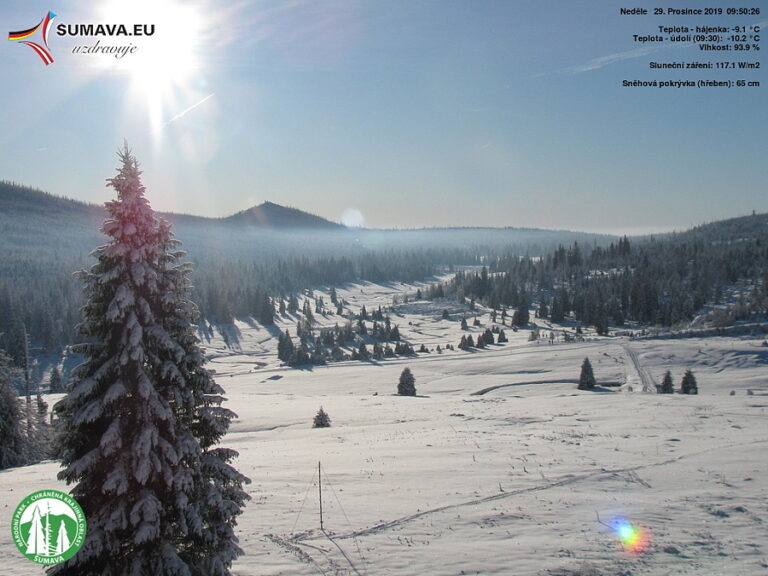 Ani v prosinci se teplota pod -20°C nedostala