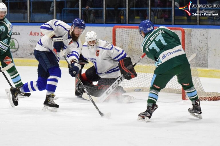 HC Vimperk se radoval z těsného vítězství