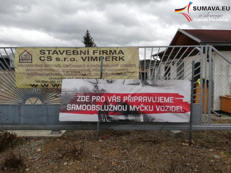 Vimperk se dočká ruční myčky