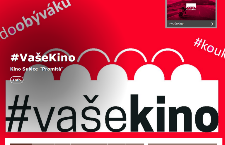 KINO Sušice ve vašem obýváku