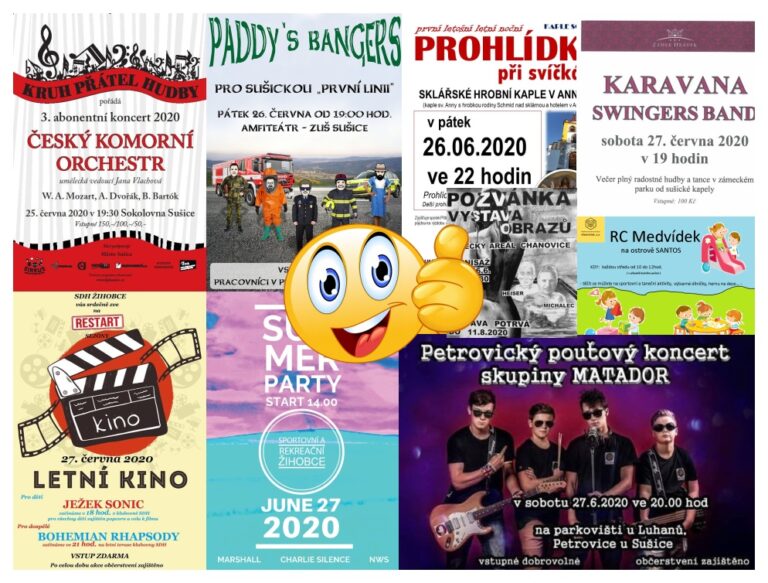 VÍKENDOVKY 26.-28. 6. 2020