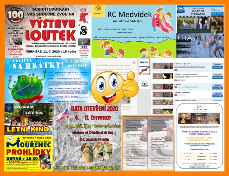 VÍKENDOVKY 10.-12.7. 2020