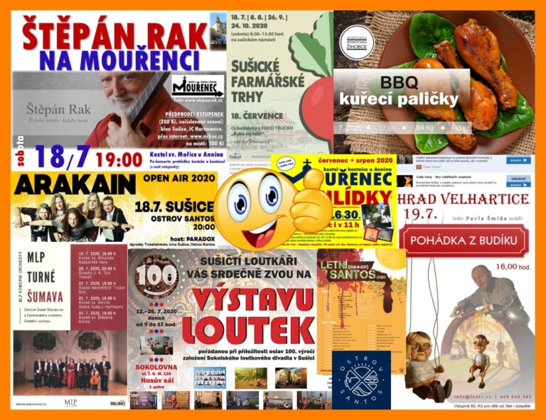 VÍKENDOVKY 17.-19. 7. 2020