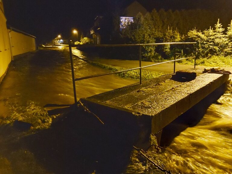 Blesková povodeň ve Volarech