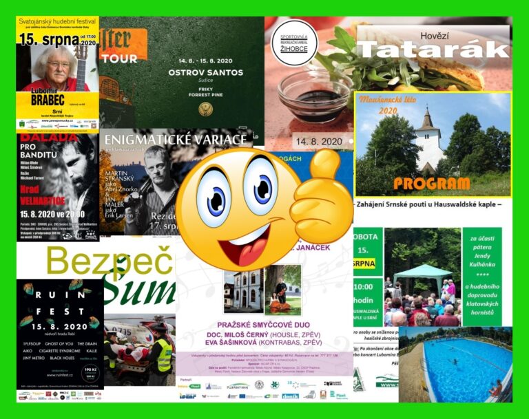 VÍKENDOVKY 14.-16. 8. 2020