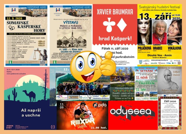 VÍKENDOVKY 11.- 13. 9. 2020
