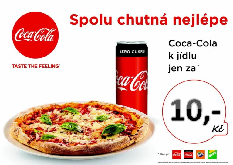 Nápoj k pizze za pár kaček