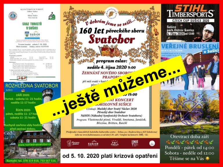 VÍKENDOVKY 3.-4.10.2020
