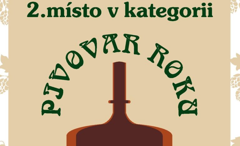 Druhé místo pro strakonický pivovar