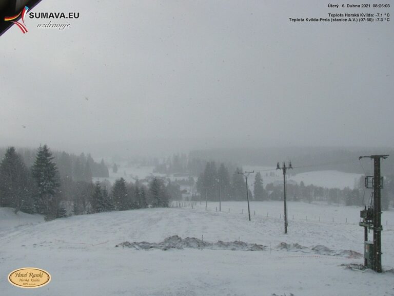 Zasněžená Šumava
