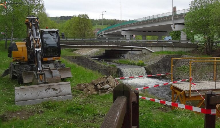 Zahájení opravy mostu