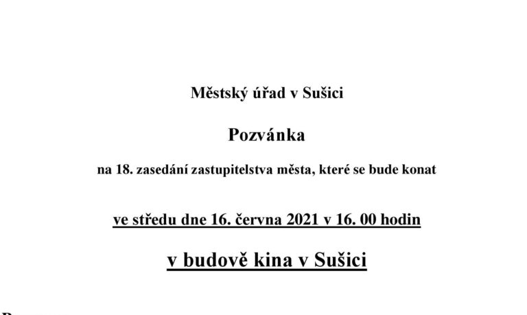 Co nás čeká na středečním zasedání zastupitelstva?