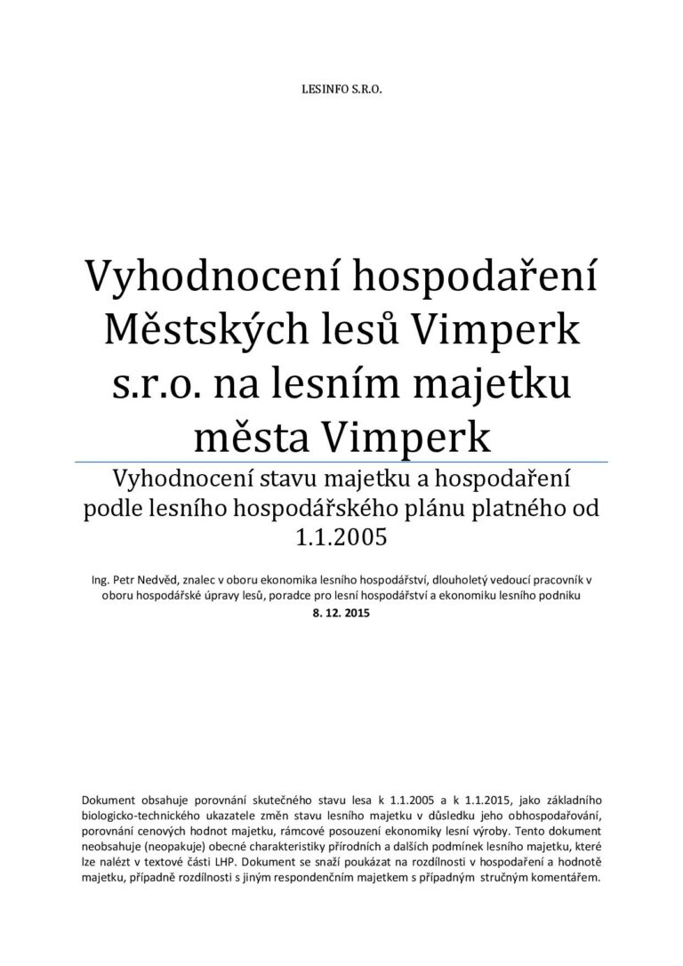 Audit Hospodaření MěL