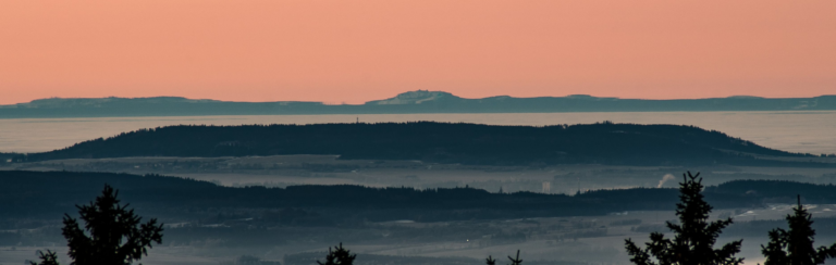 Šumava z Krušných hor