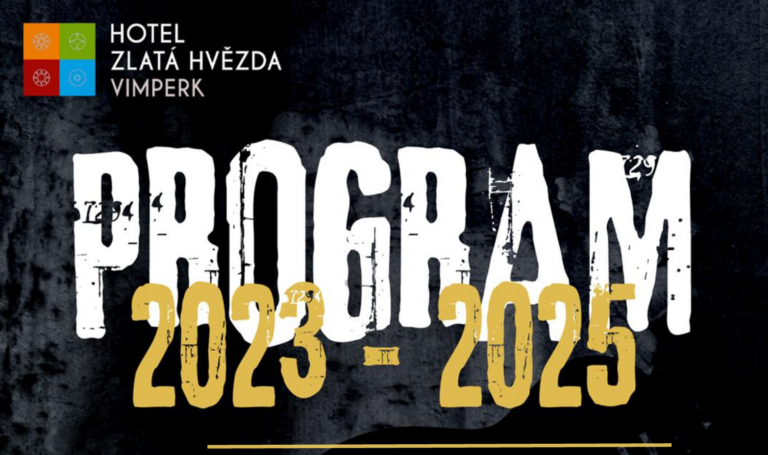 Program hotelu Zlatá hvězda 2023 – 2025