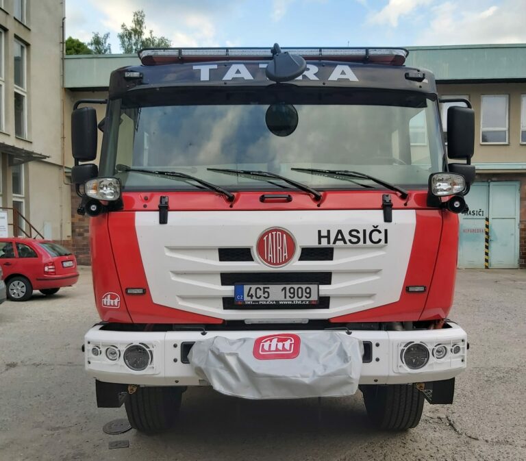 Nová hasičská stříkačka