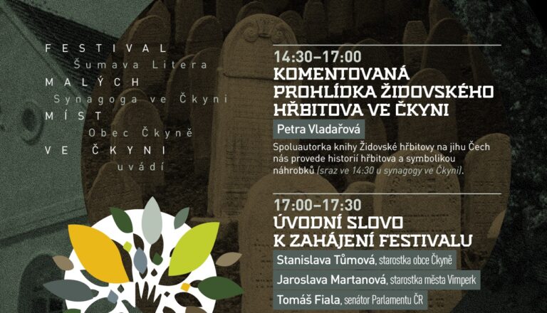 První ročník festivalu Šalom ve Čkyni