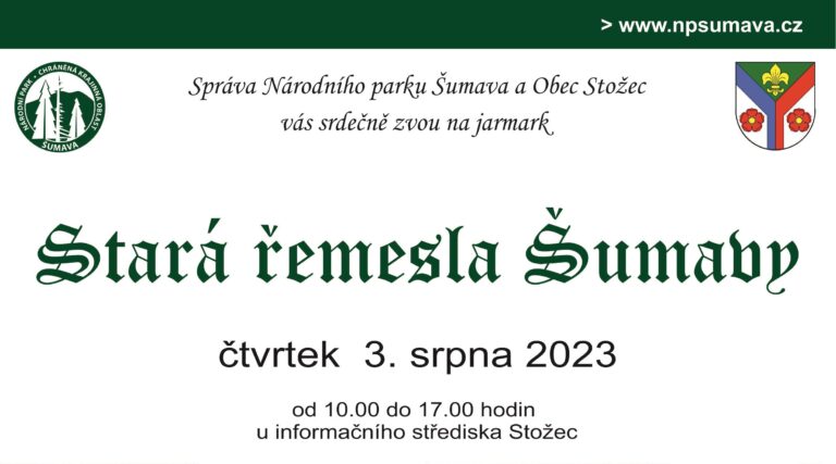 Jarmark Stará řemesla Šumavy