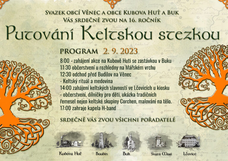 Pozvánka na putování Keltskou stezkou