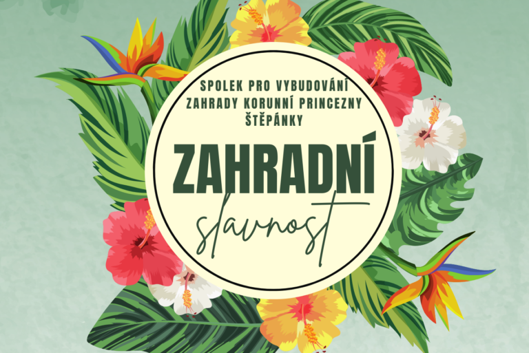Pozvánka na Zahradní slavnost