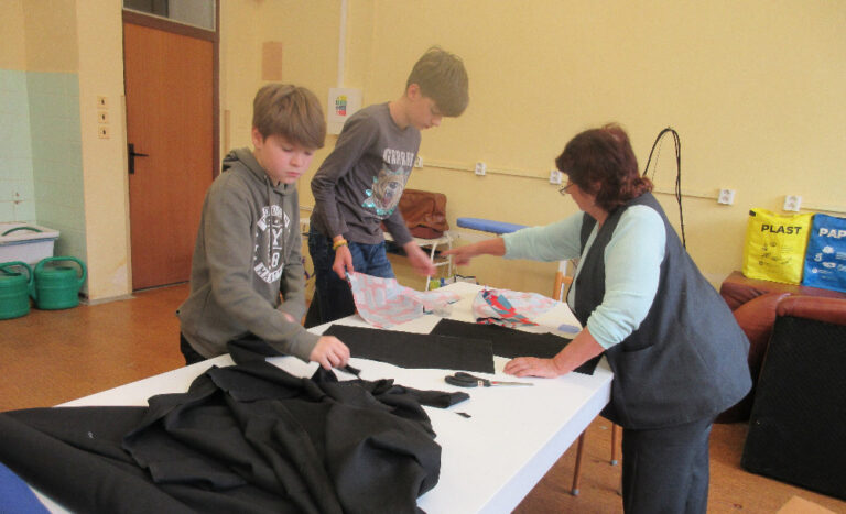 Workshop šití pro děti