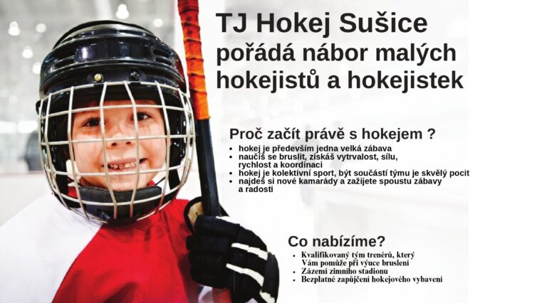 Pojď hrát hokej a celoroční nábor