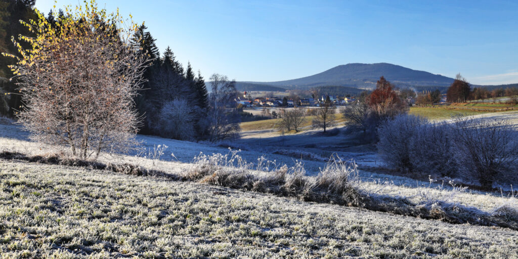 🏔 Šumavské Hoštice a Boubín od Kosmatého