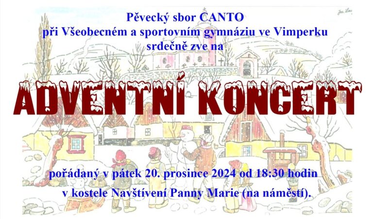 Canto zve na tradiční koncert