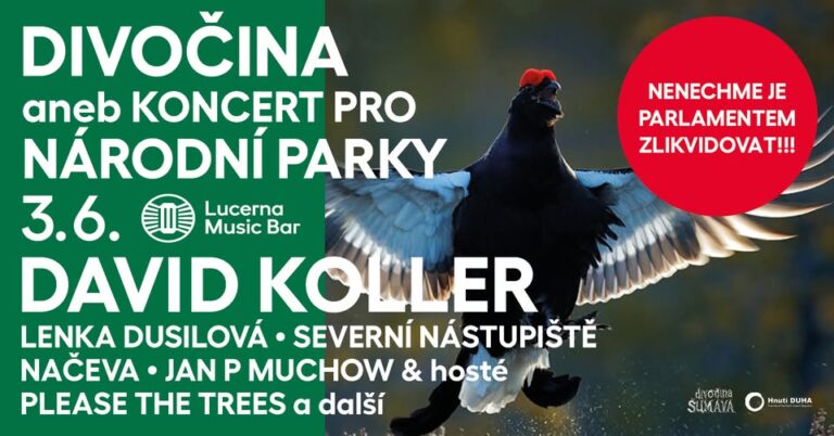 Koncert pro národní parky!