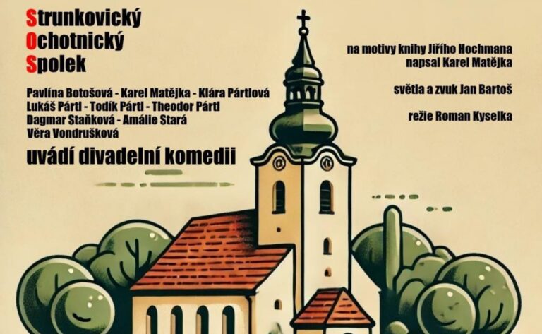 Pozvánka na divadelní komedii Jelení Brod