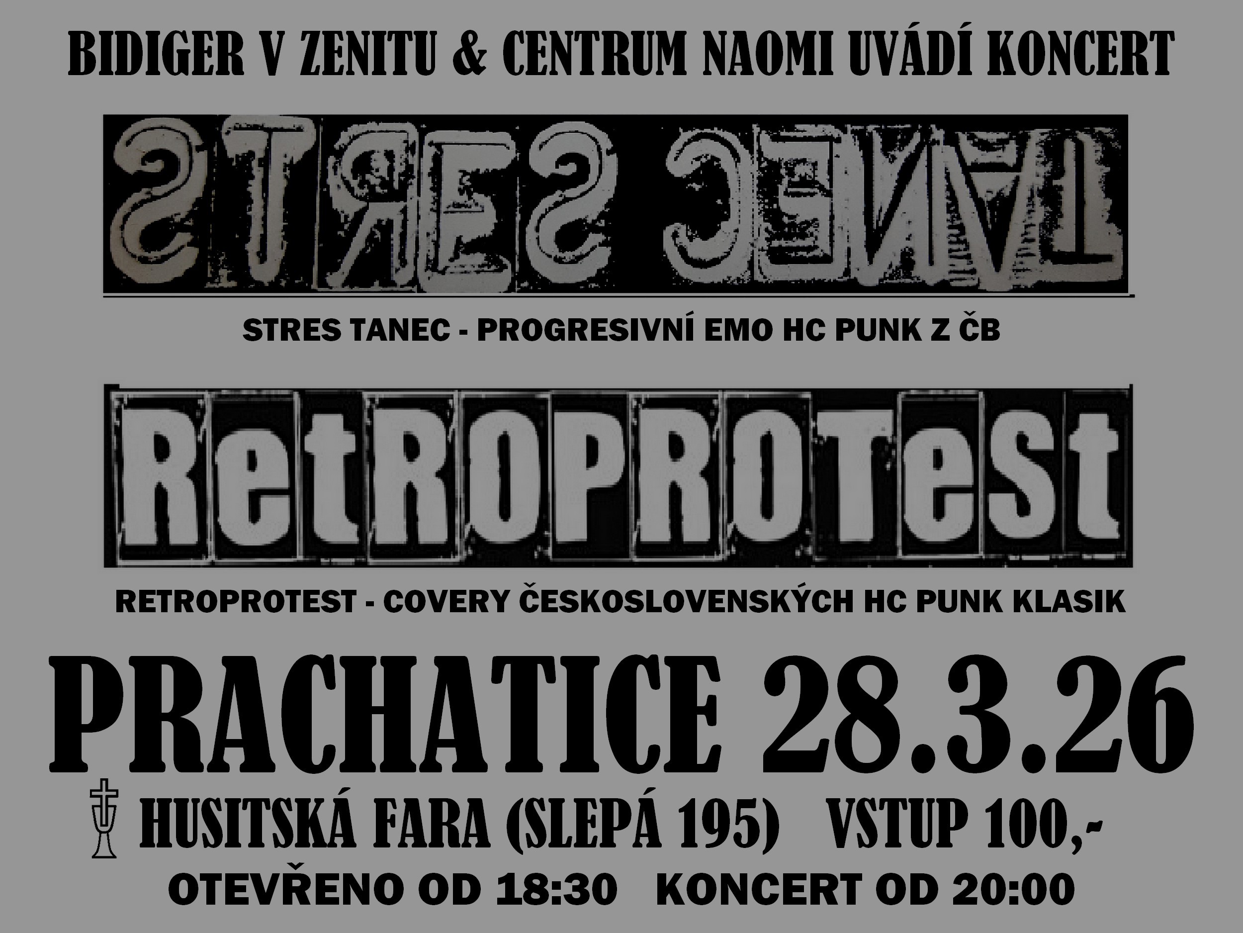 Koncert na husitské faře