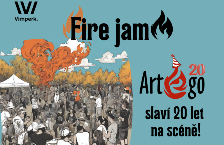 Pozvánka na Fire jam a oslavu 20 let Artega