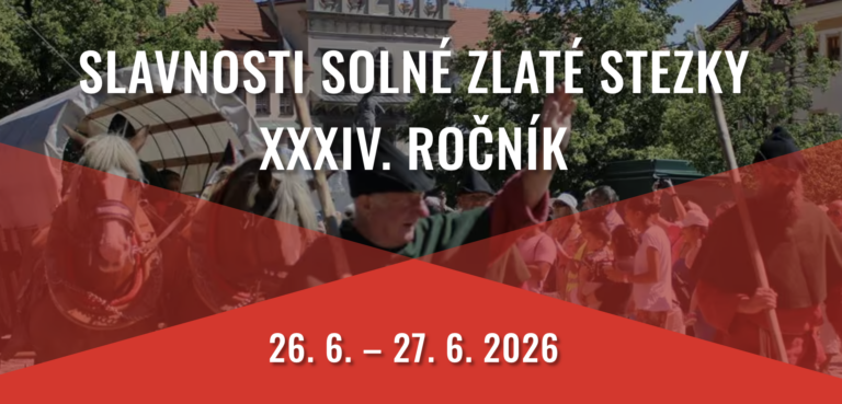 Slavnosti Zlaté stezky v Prachaticích: Hudební hvězdy i unikátní světelná show