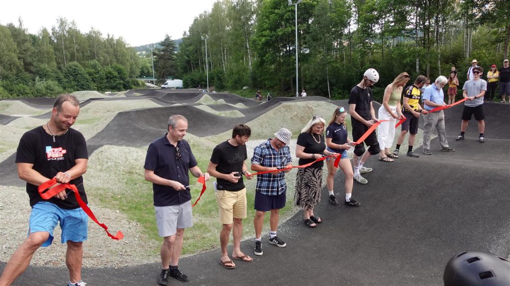 Nová pumptracková dráha ve Vimperku