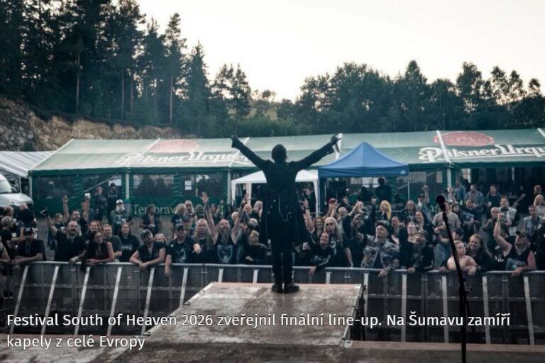 Festival South of Heaven 2026: na Šumavu míří kapely z celé Evropy