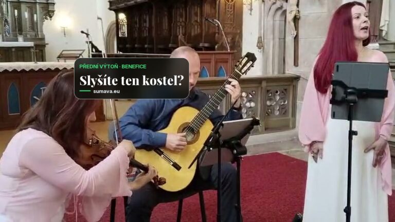 Kostel v Přední Výtoni rozezněl benefiční koncert. Trio Diva Gilea zahraje znovu 6. září