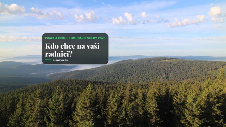 Kandidátky 2026: všechny obce okresu Prachatice jmenovitě