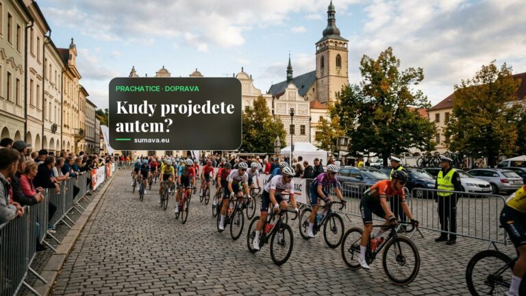 Cyklistický závod Okolo jižních Čech v sobotu 5. září uzavře centrum Prachatic
